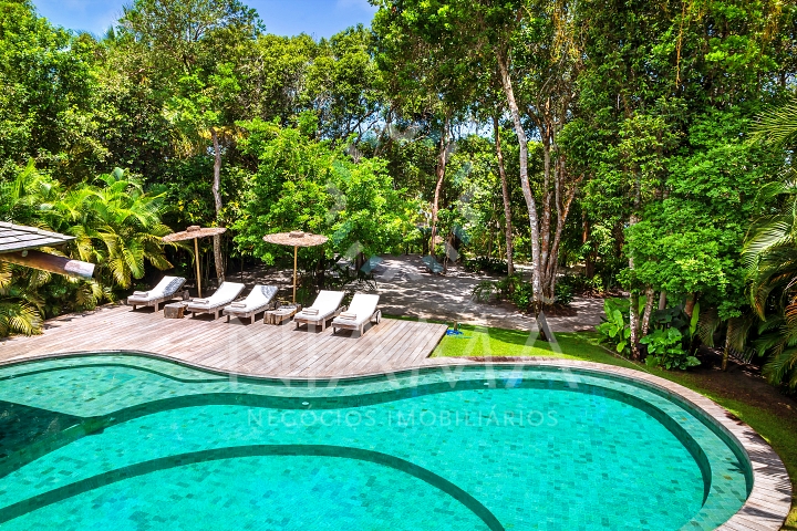 casa de luxo na praia em trancoso